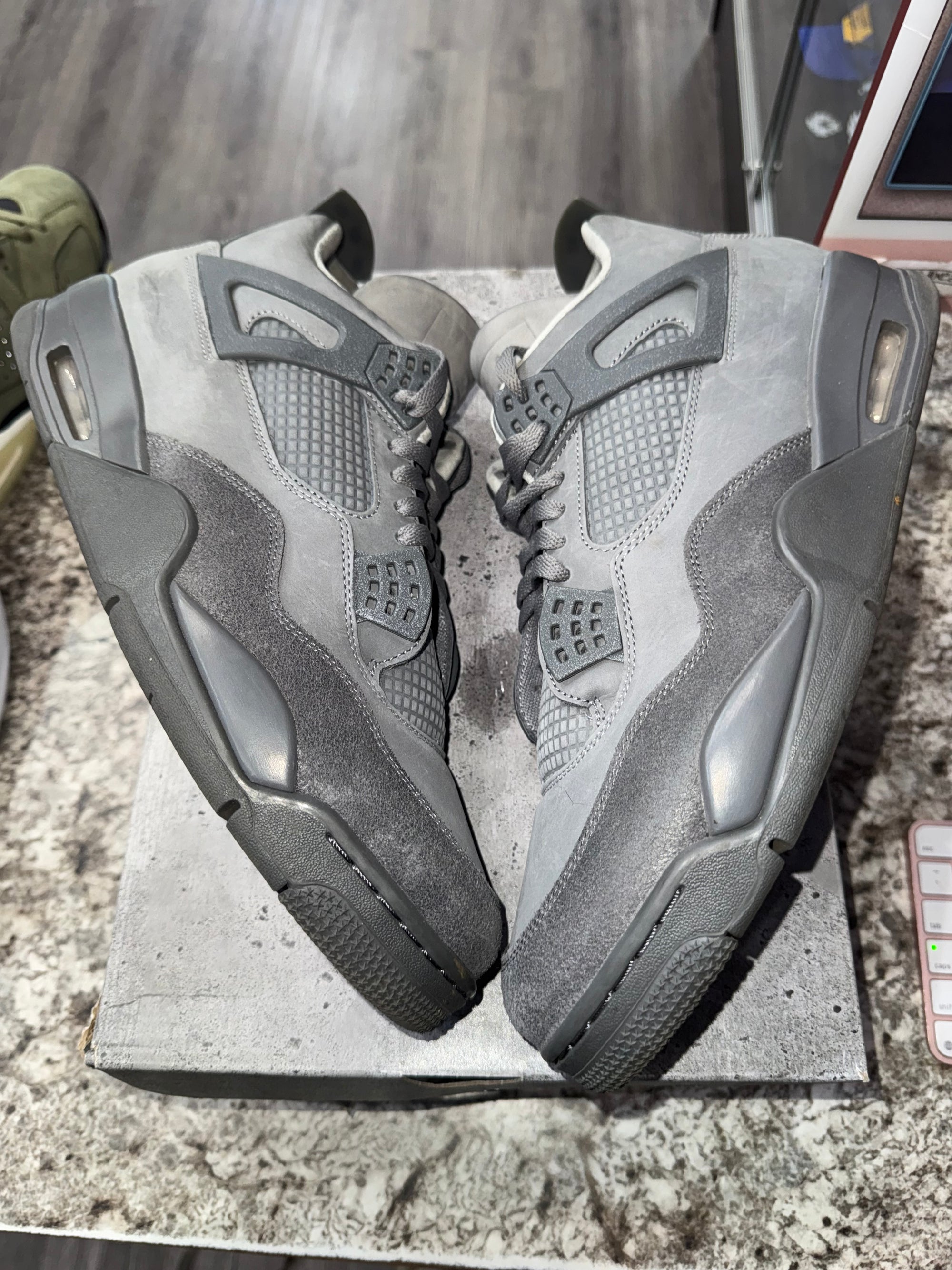 Jordan 4 Retro SE Paris Olympics Wet Cement