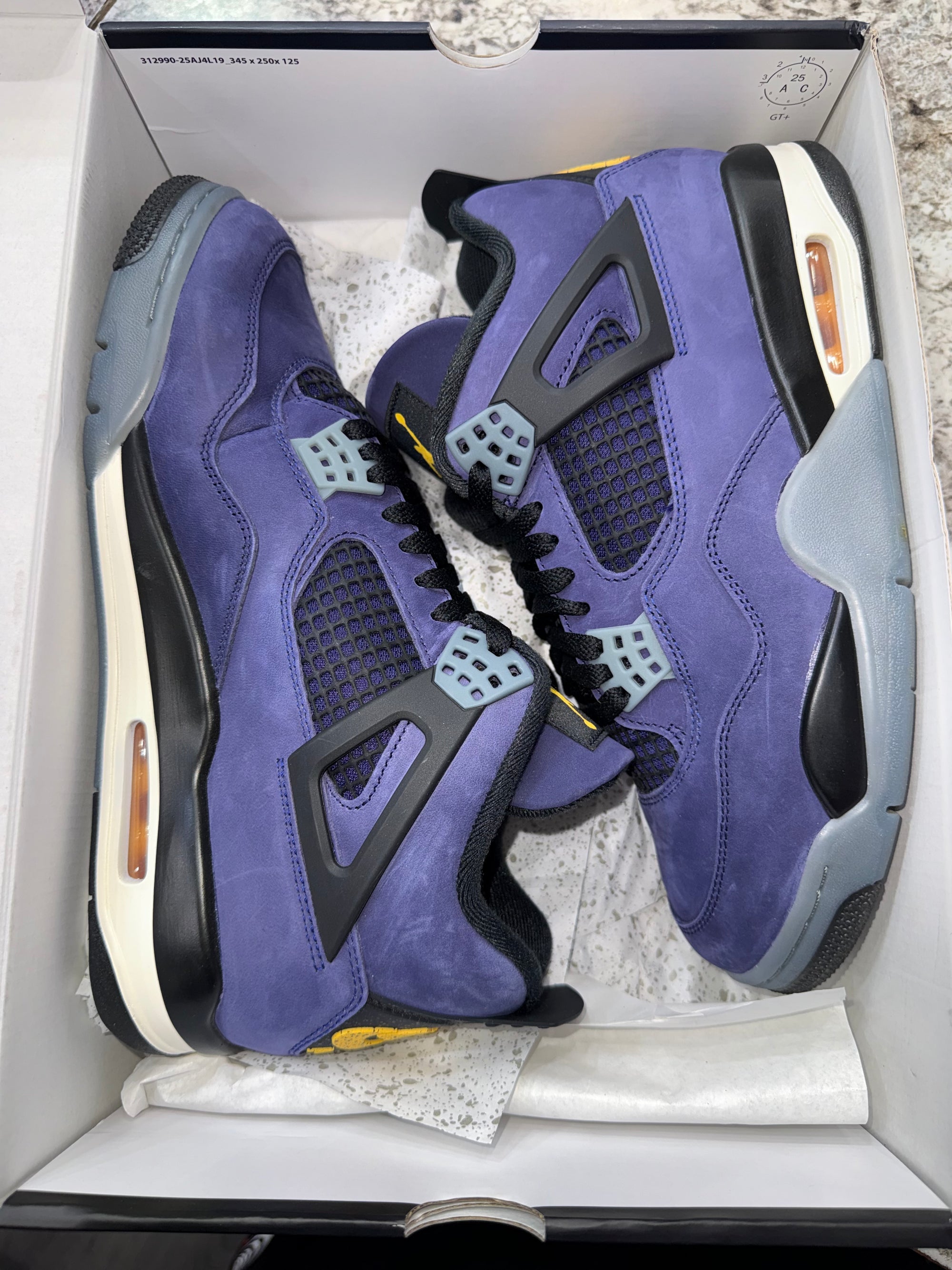 Jordan 4 Retro Lakers