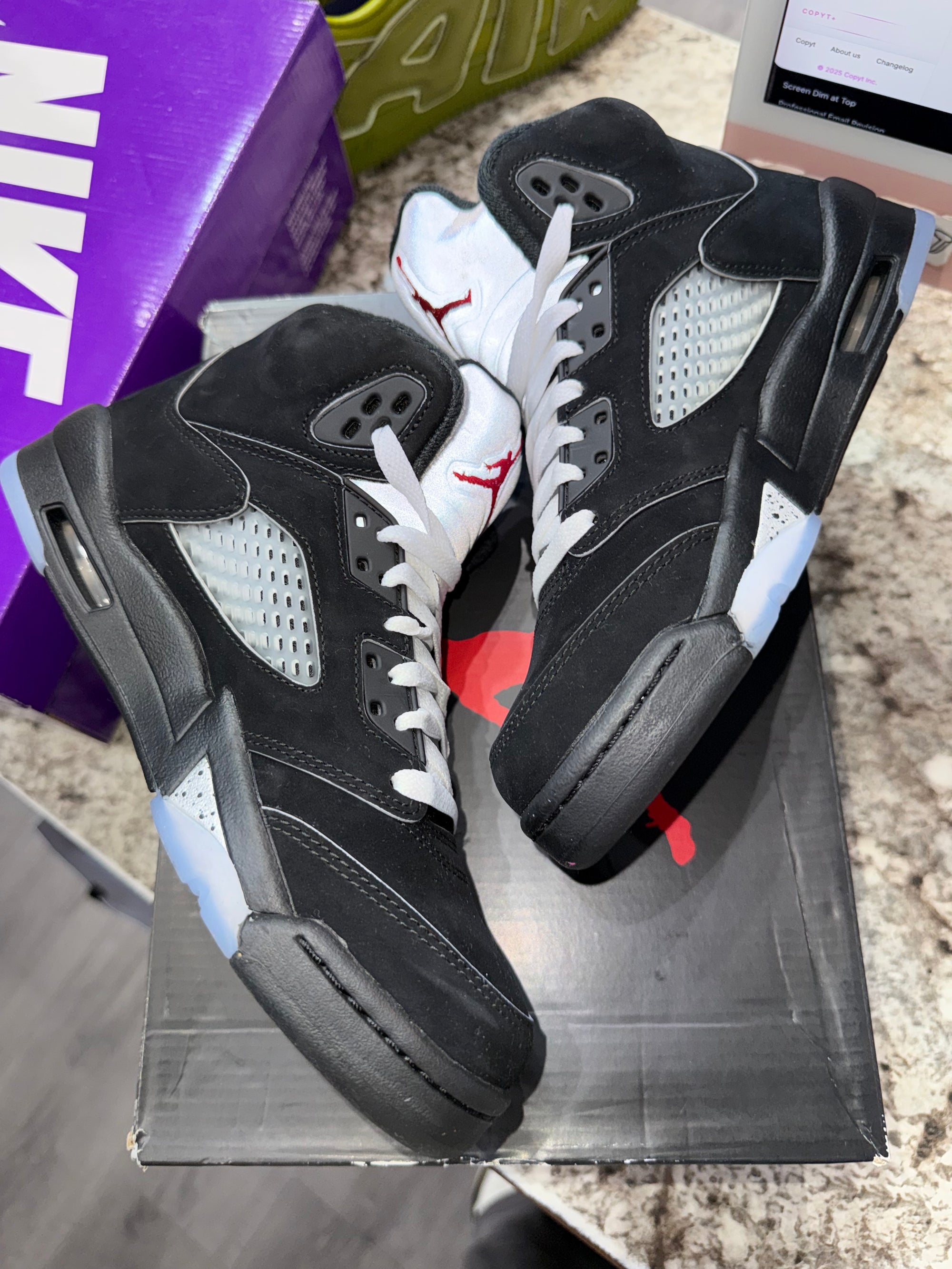 Jordan 5 Retro OG Black Metallic Reimagined (GS)