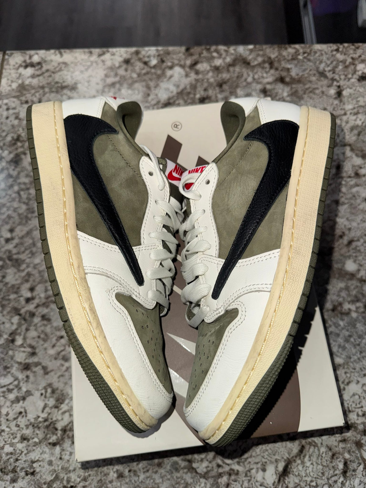 Jordan 1 Retro Low OG SP Travis Scott Medium Olive