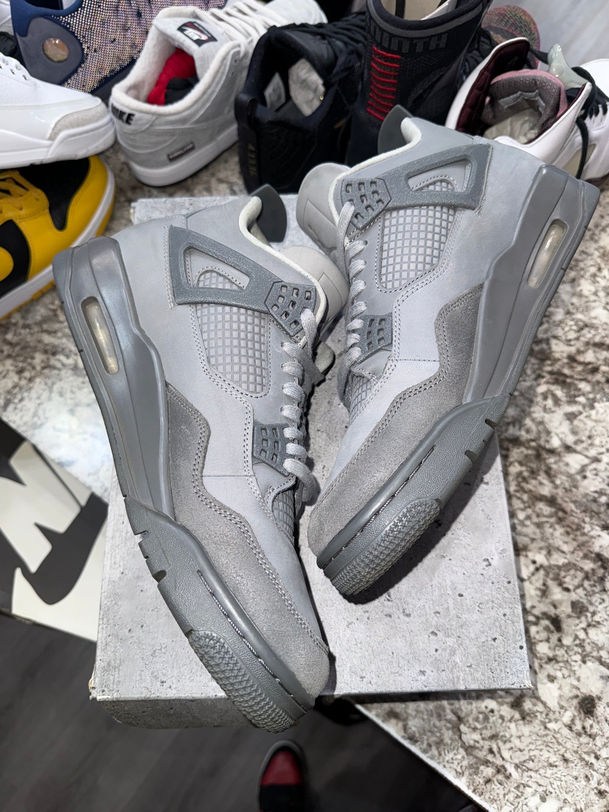 Jordan 4 Retro SE Paris Olympics Wet Cement