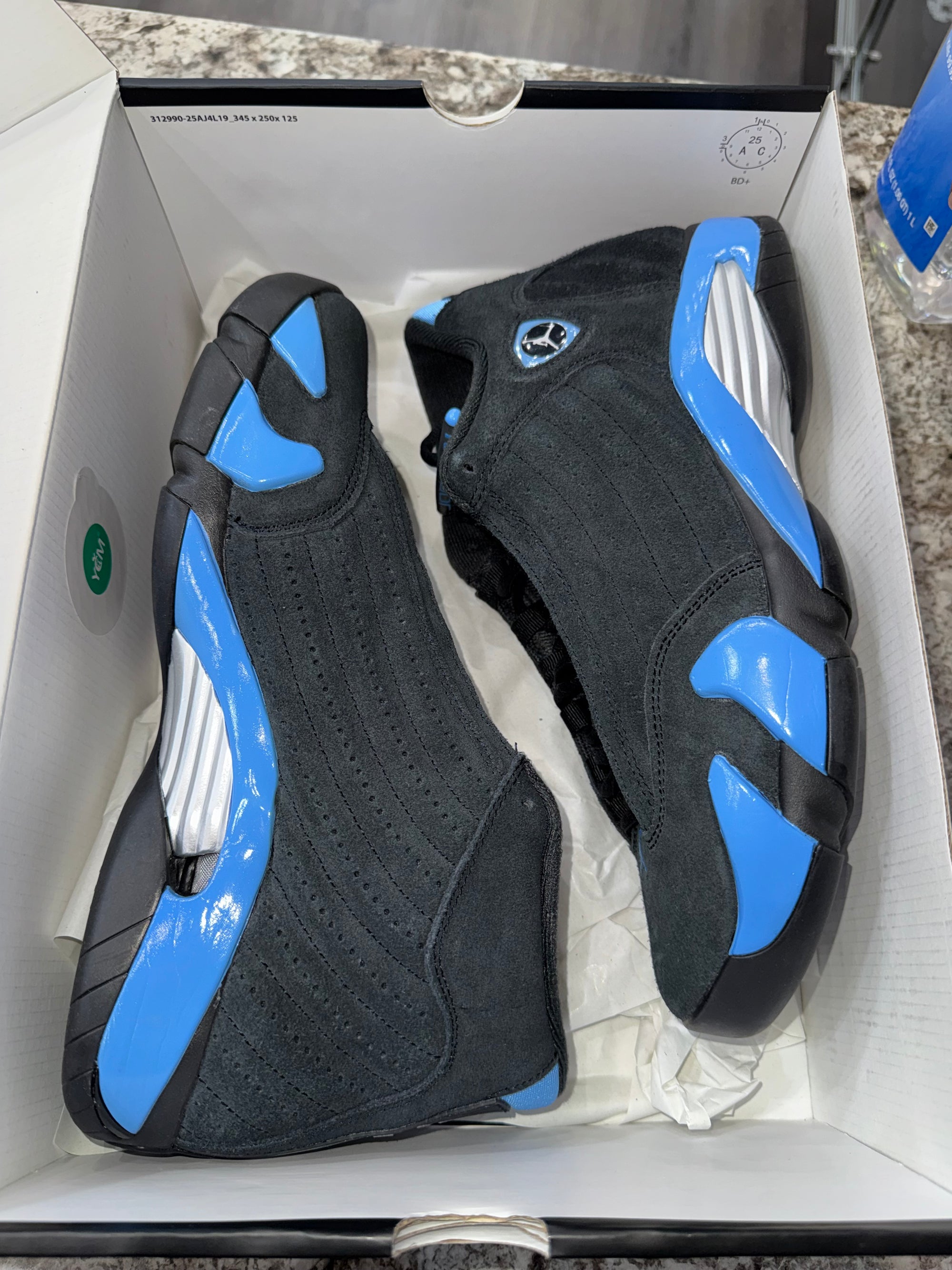 Jordan 14 Retro Black University Blue (2026)