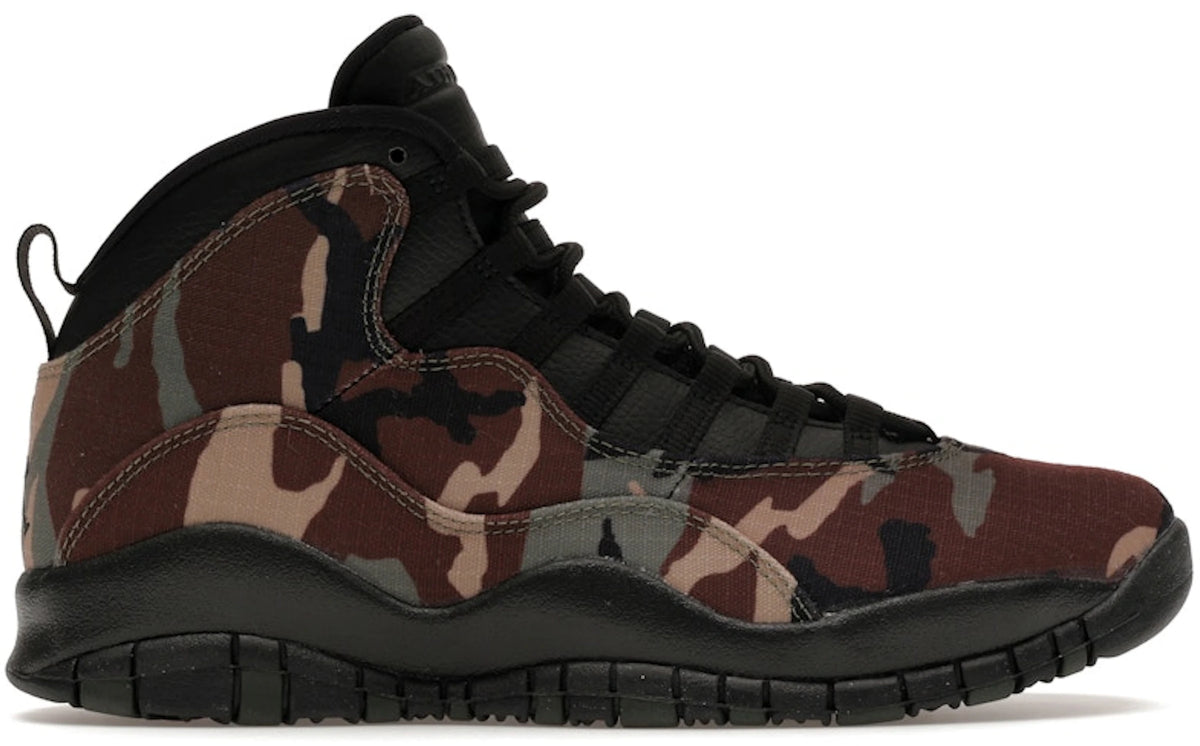 Jordan 10 Retro Woodland Camo