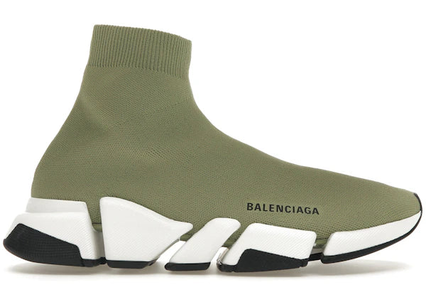 Balenciaga Speed 2.0 Recycled Knit Green