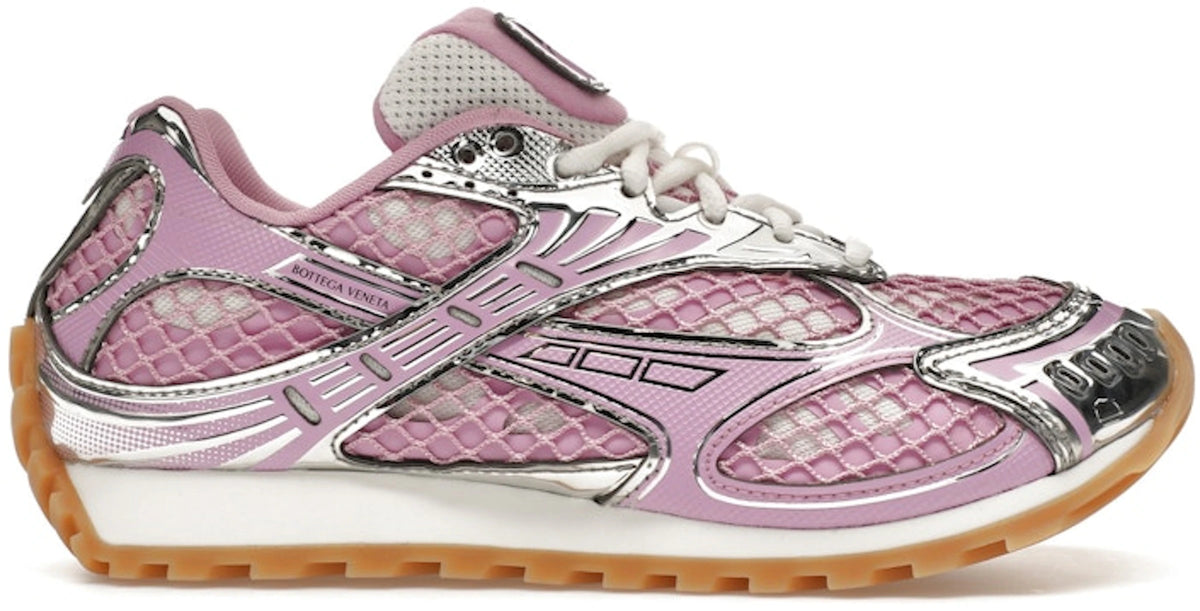 Bottega Veneta Orbit Gloss Silver (Women's)