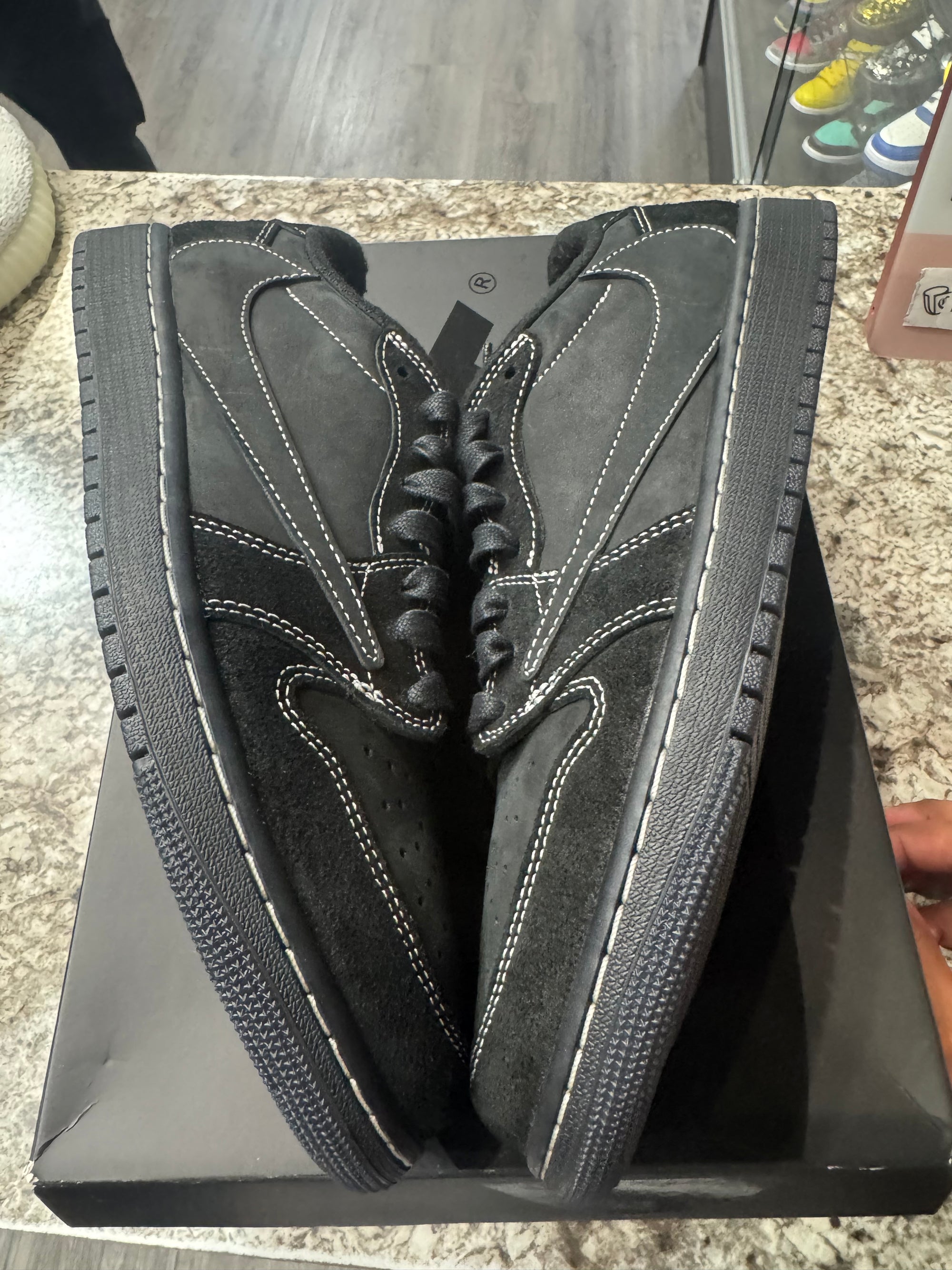 Jordan 1 Retro Low OG SP Travis Scott Black Phantom