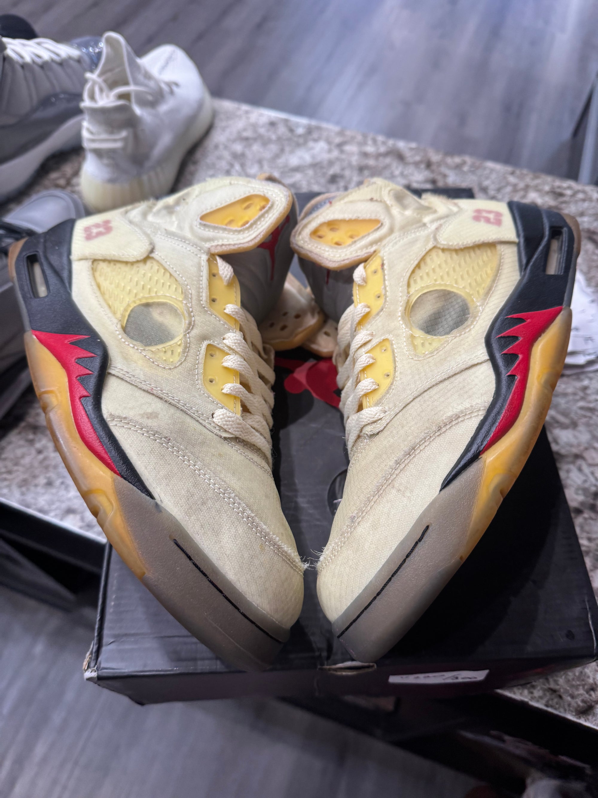 Jordan 5 Retro Off-White Sail