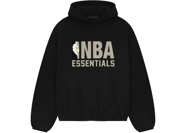 Fear of God Essentials NBA Hoodie (SS25) Black