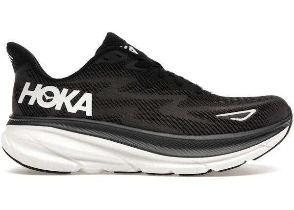 Hoka One One Clifton 9 Black White