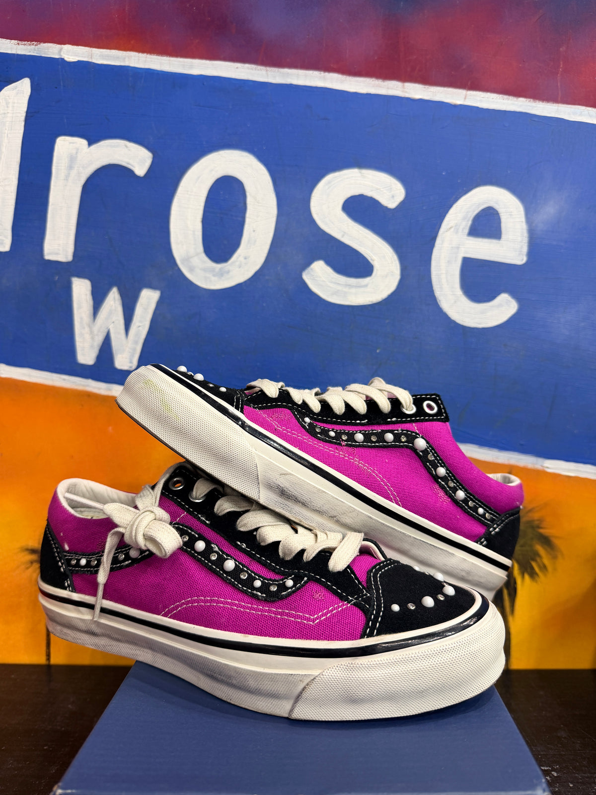 Vans OTW Old Skool 36 Pearlized Pack Pink Black