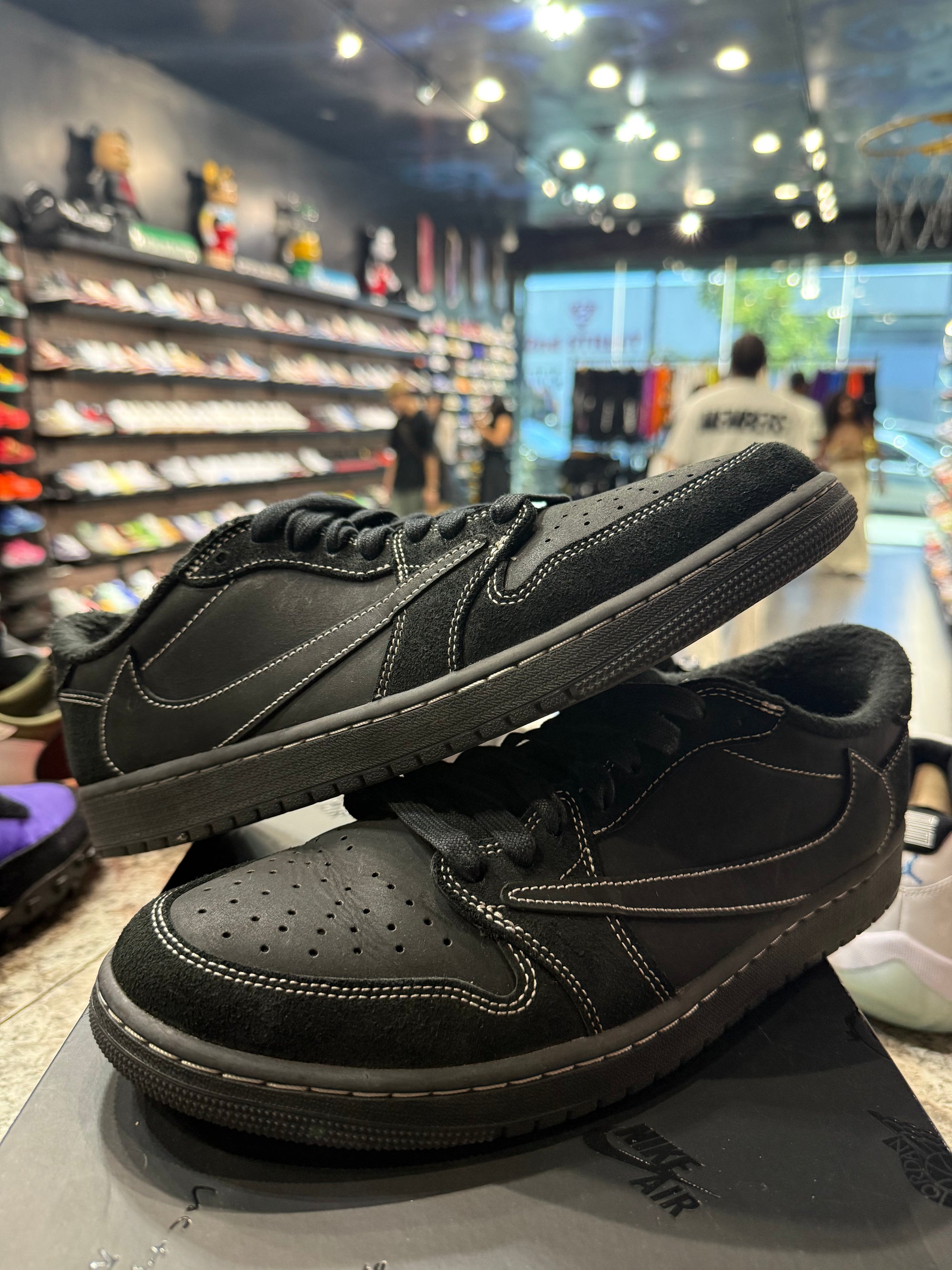 Jordan 1 Retro Low OG SP Travis Scott Black Phantom