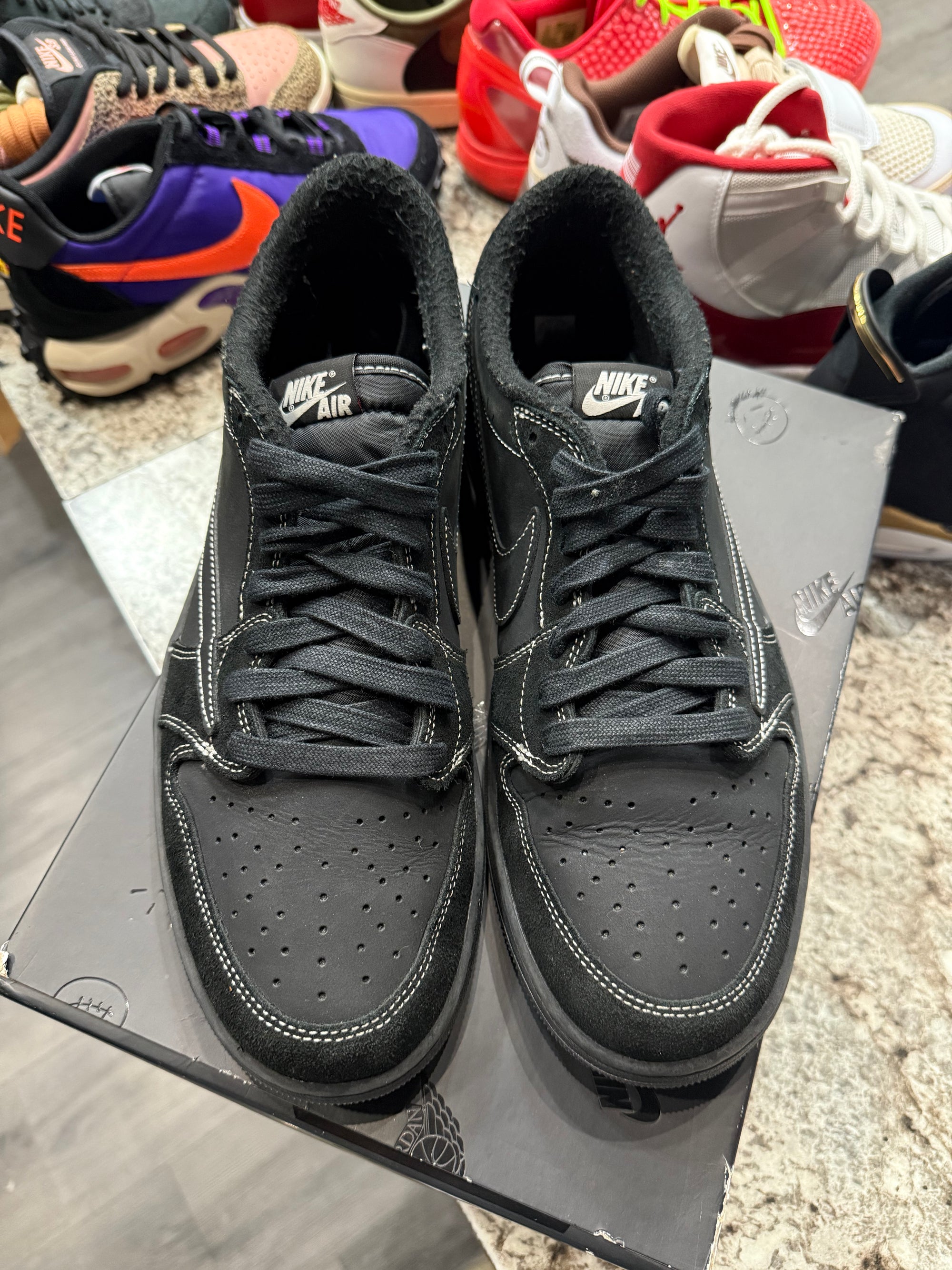 Jordan 1 Retro Low OG SP Travis Scott Black Phantom