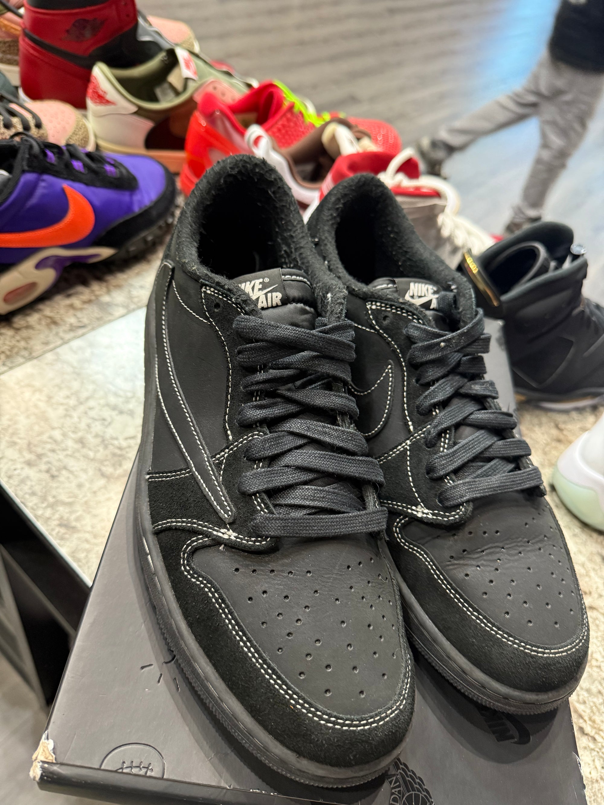 Jordan 1 Retro Low OG SP Travis Scott Black Phantom