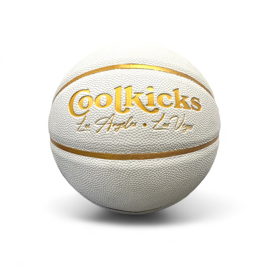 Coolkicks Official Basketball - White/Gold