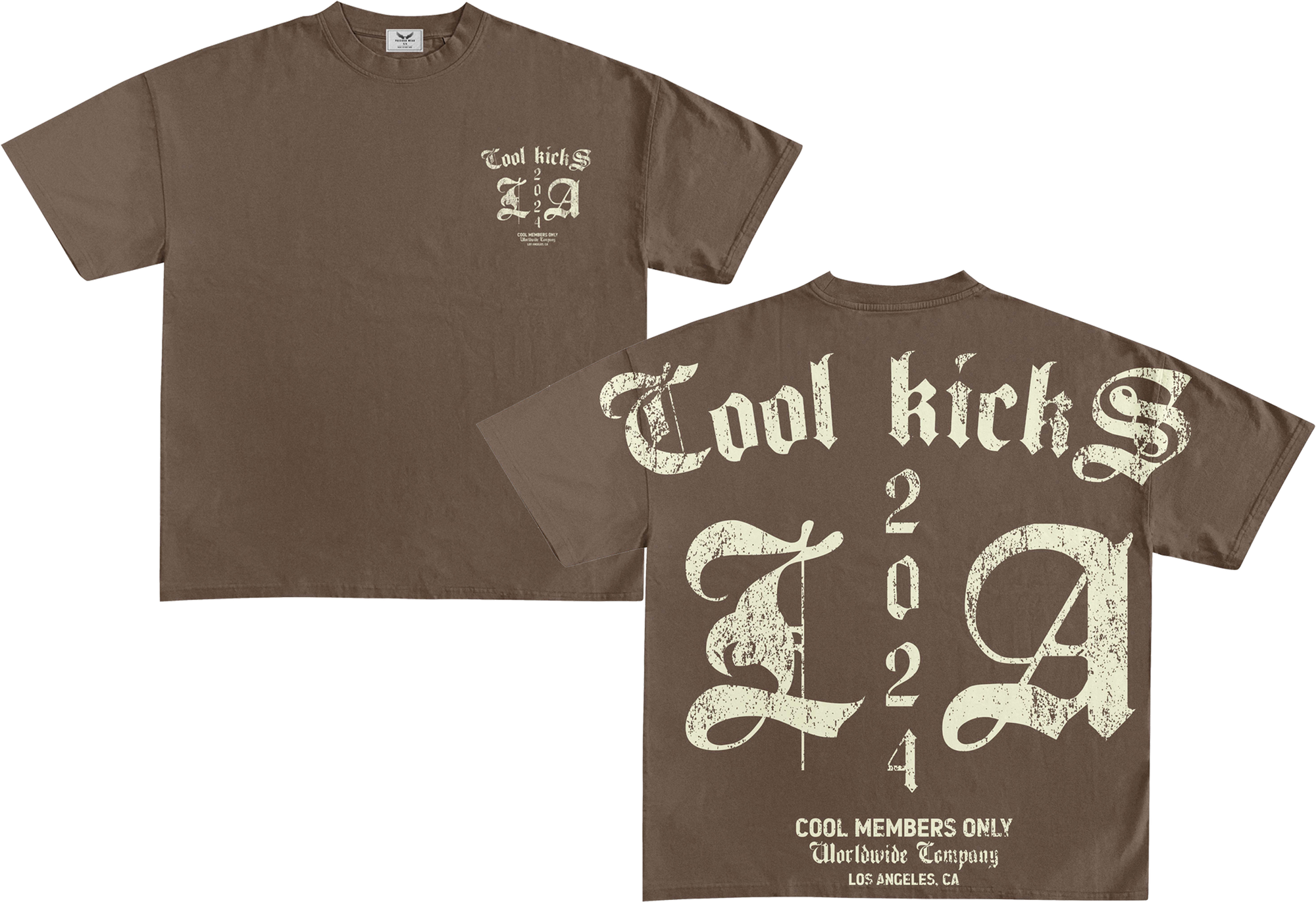 Coolkicks LA MEMBERS ONLY Shirt - Chocolate Brown