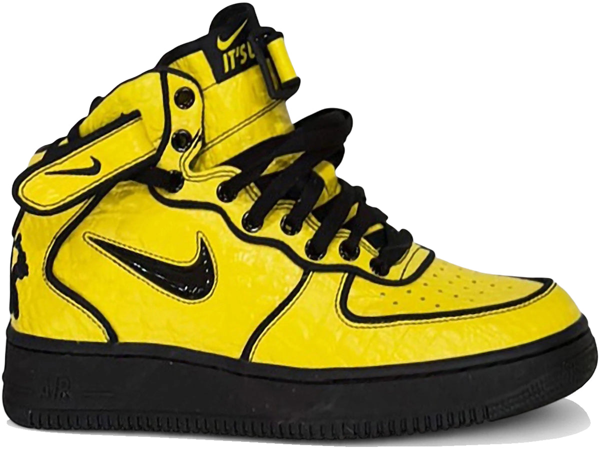 Nike Air Force 1 Mid Lil Yachty Concrete Boys Opti Yellow
