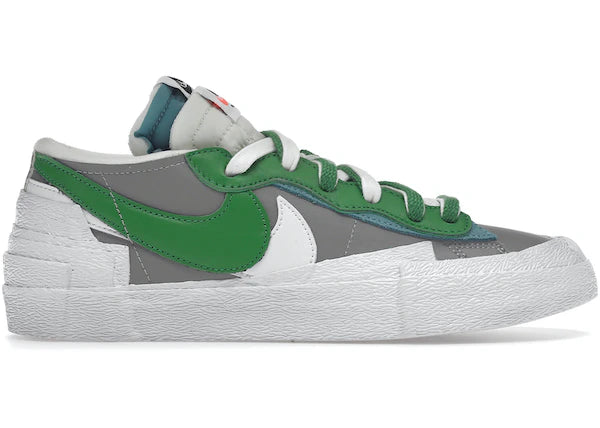 Nike Blazer Low sacai Medium Grey Classic Green