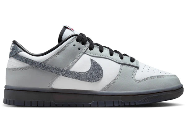 Nike Dunk Low LX Glitter Swoosh White Light Smoke Grey (Women's)