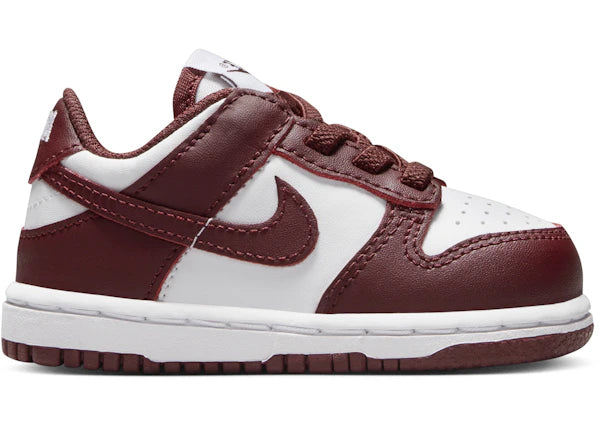 Nike Dunk Low White Gym Red Redwood (TD)