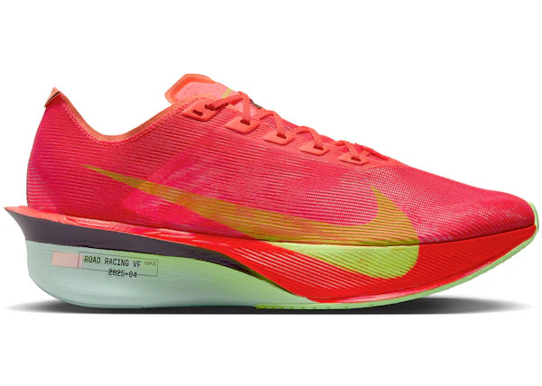 Nike ZoomX Vaporfly Next% 4 Bright Crimson Mint Foam Cave Purple Lime Blast