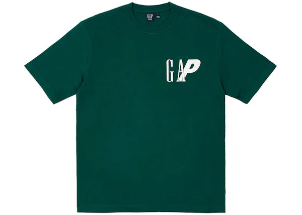 Palace x Gap T-Shirt Rain Forest