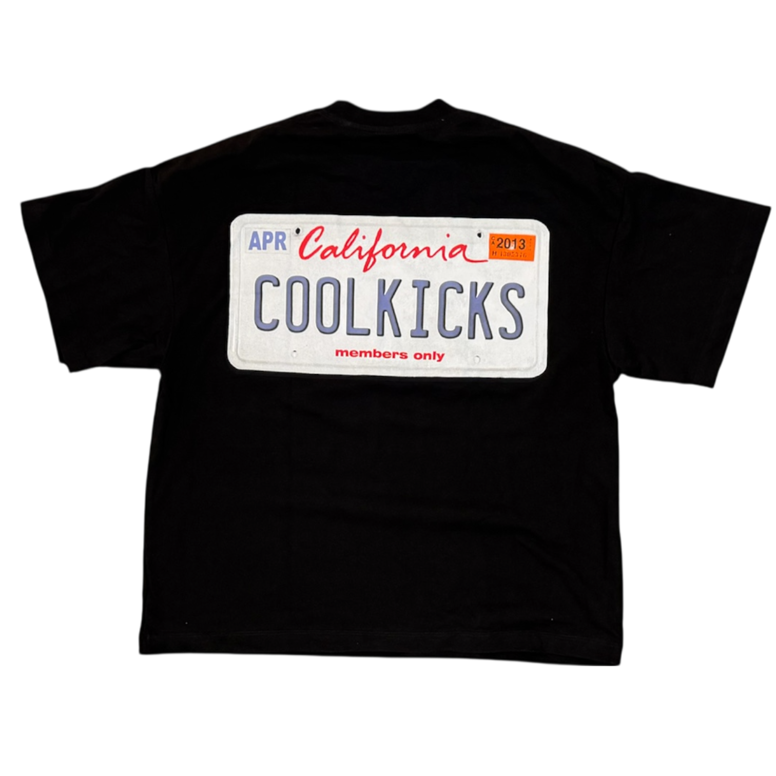 Coolkicks License Plate Tee
