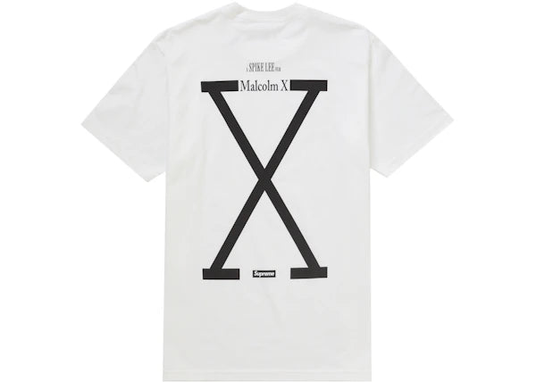 Supreme 40 Acres Malcolm X Tee White
