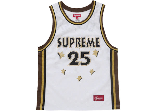 Supreme All Star Basketball Jersey (SS25) White