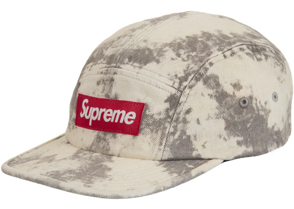 Supreme Denim Camp Cap (SS25) Bleached