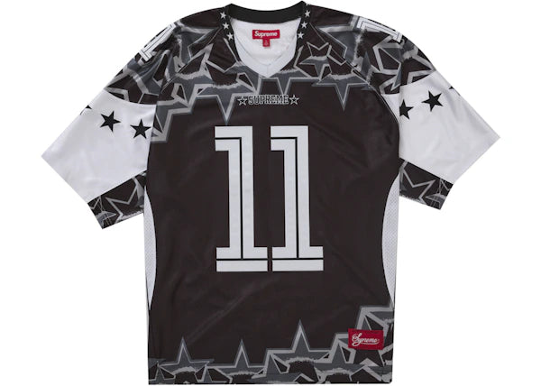 Supreme Stars Football Jersey Black