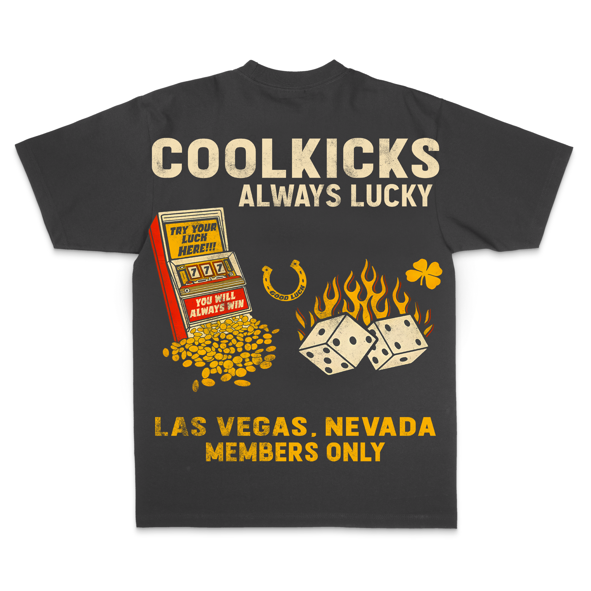 Coolkicks ALWAYS LUCKY Shirt - Vintage Grey