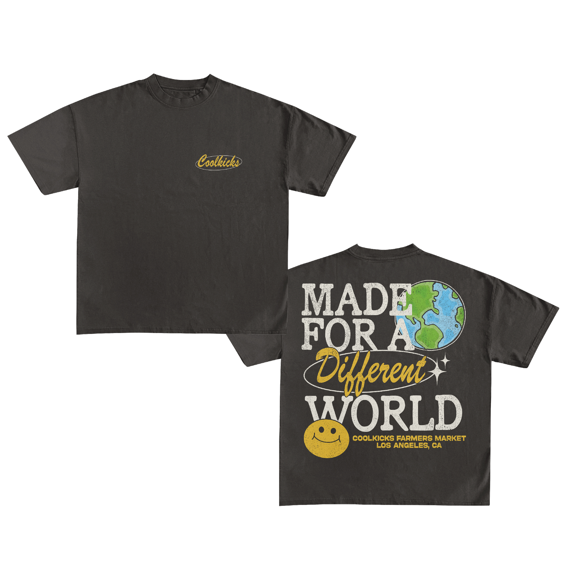Coolkicks A DIFFERENT WORLD Shirt - Vintage Grey