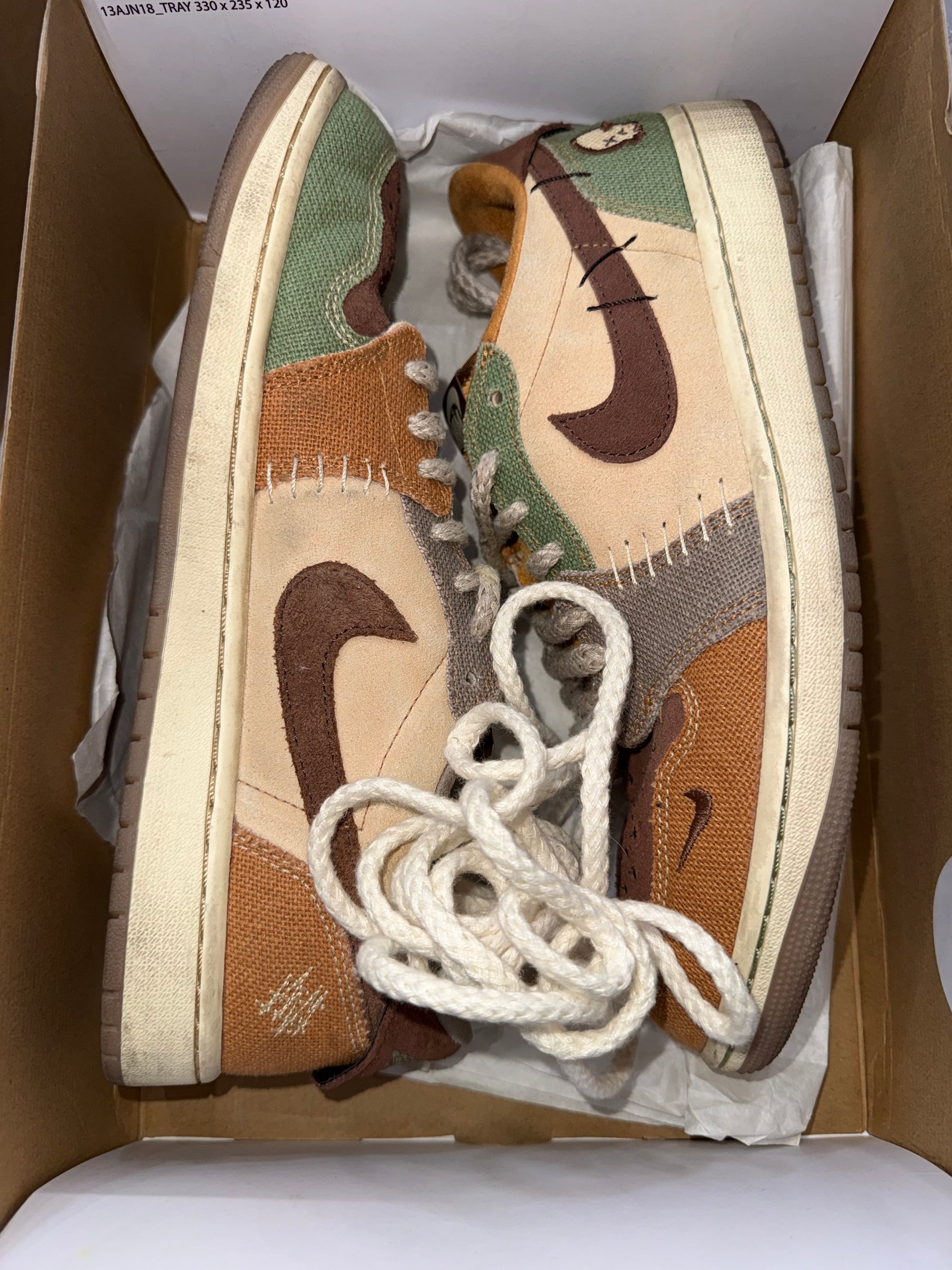 Jordan 1 Retro Low OG Zion Williamson Voodoo