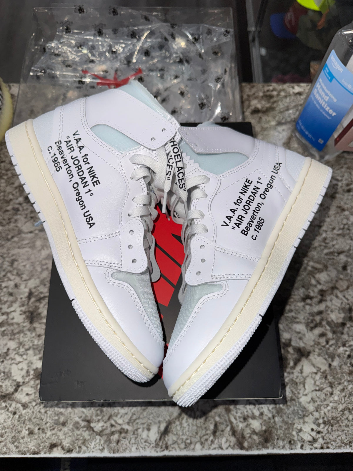 Jordan 1 Retro High Virgil Abloh Archive Alaska