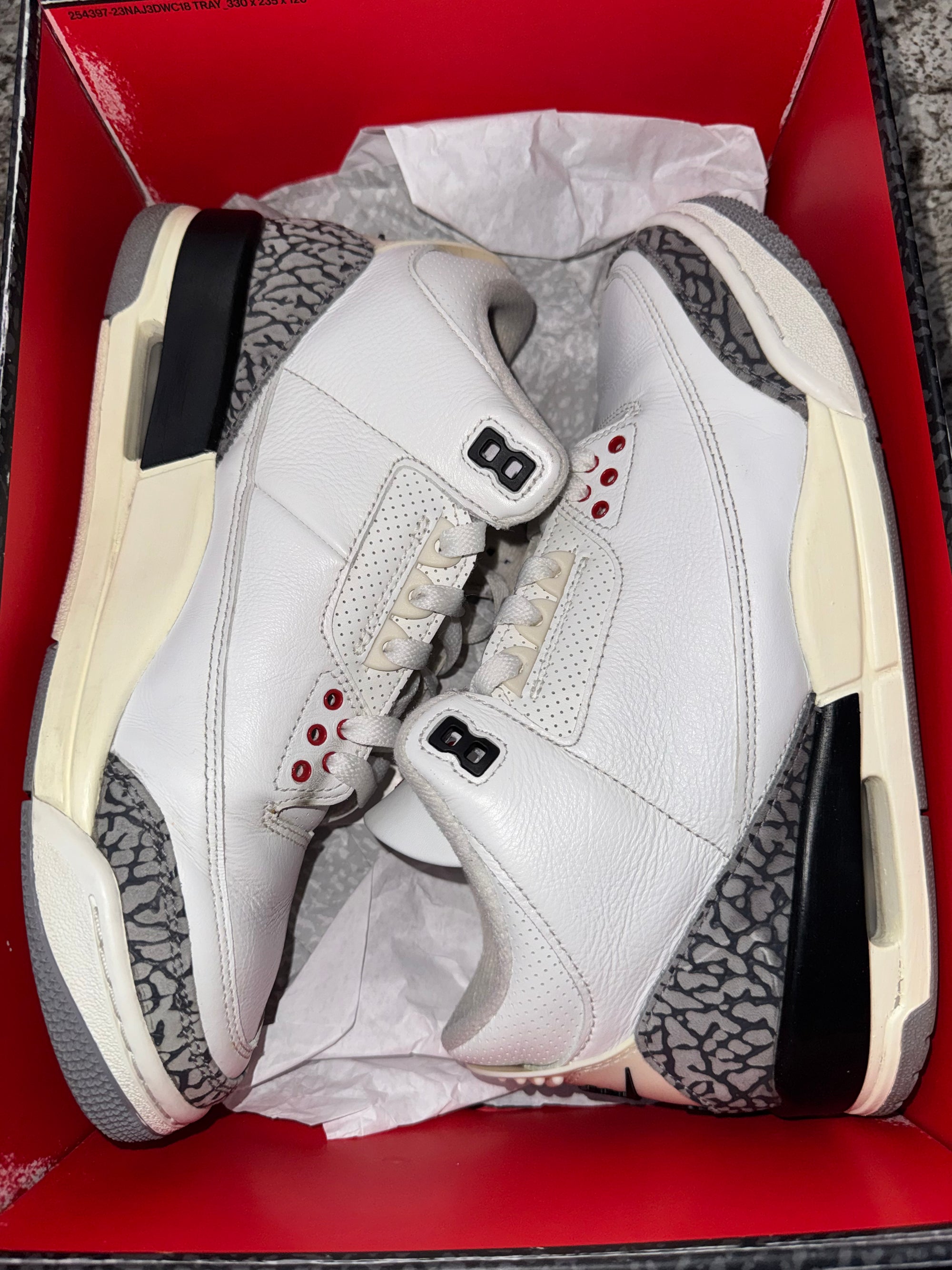 Jordan 3 Retro White Cement Reimagined