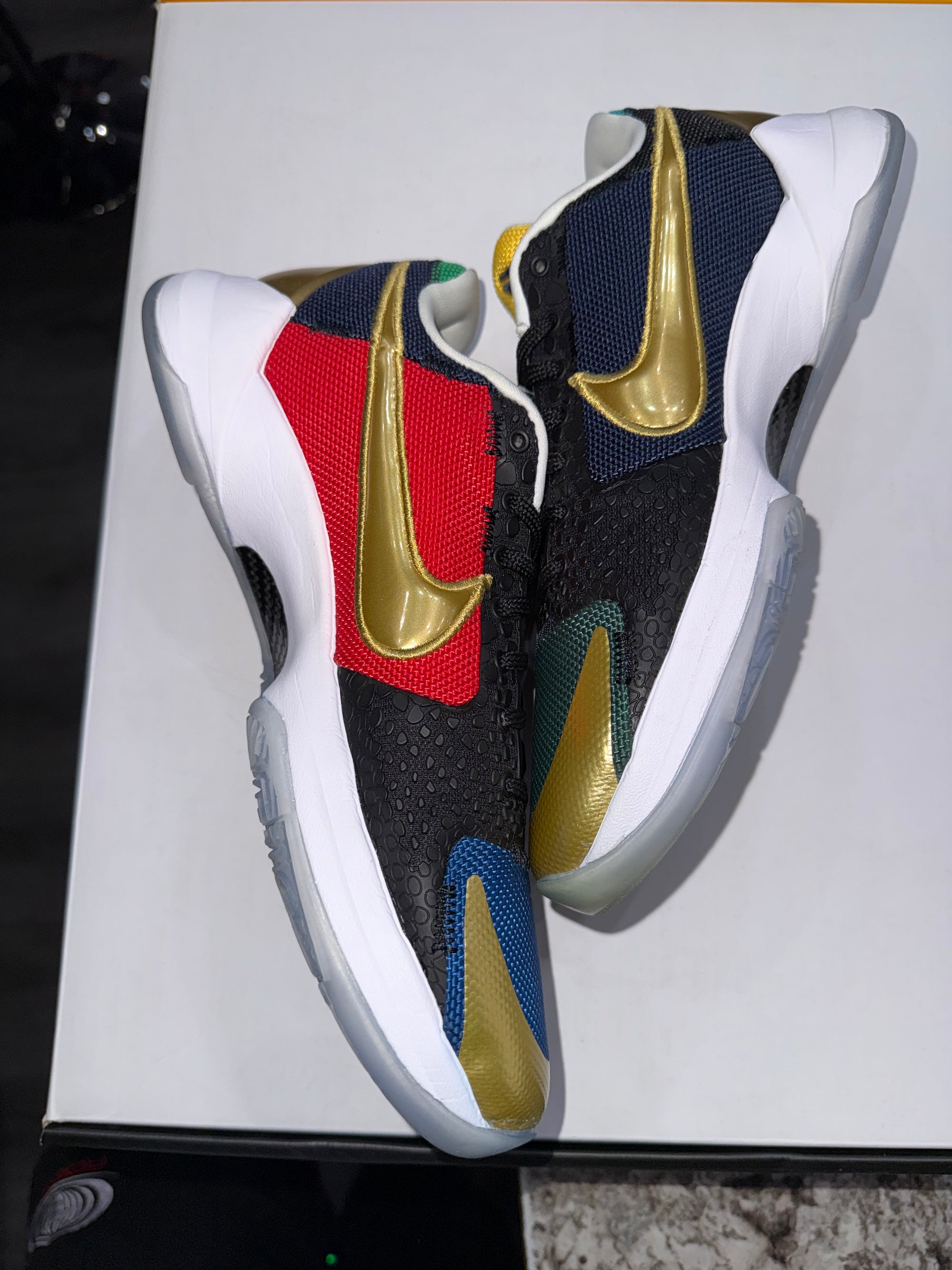 Nike Kobe 5 Protro Undefeated What If Pack (MULTICOLOR USED)(WHITE NEW)