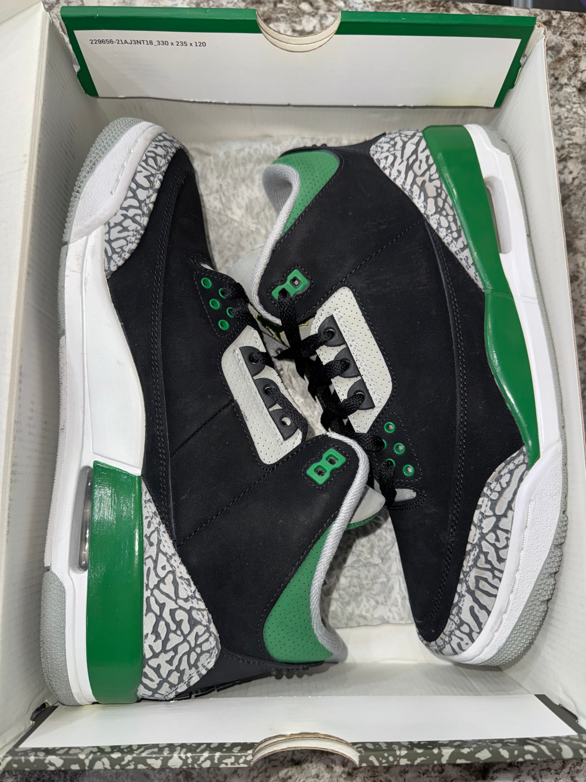 Jordan 3 Retro Pine Green