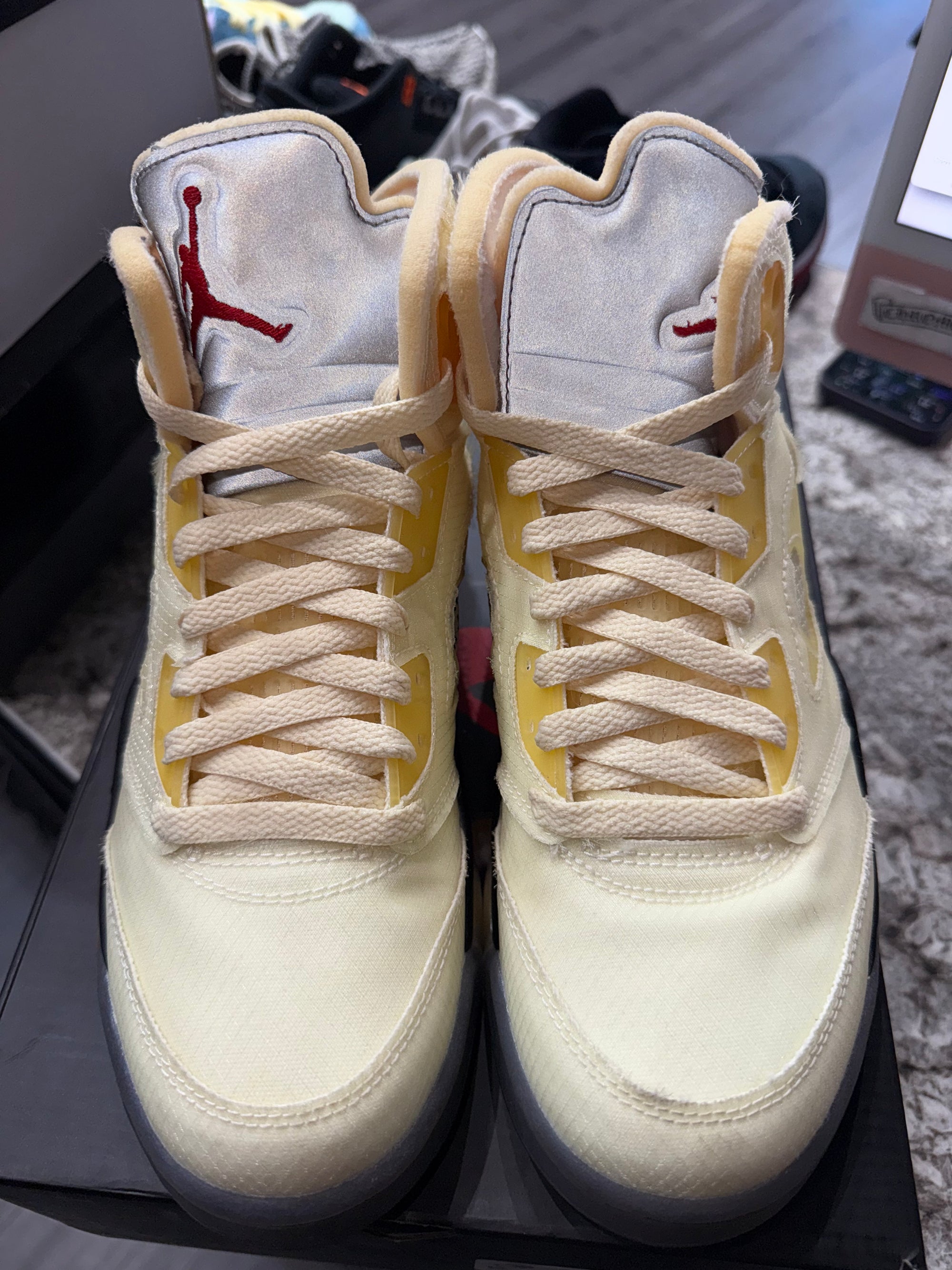 Jordan 5 Retro Off-White Sail
