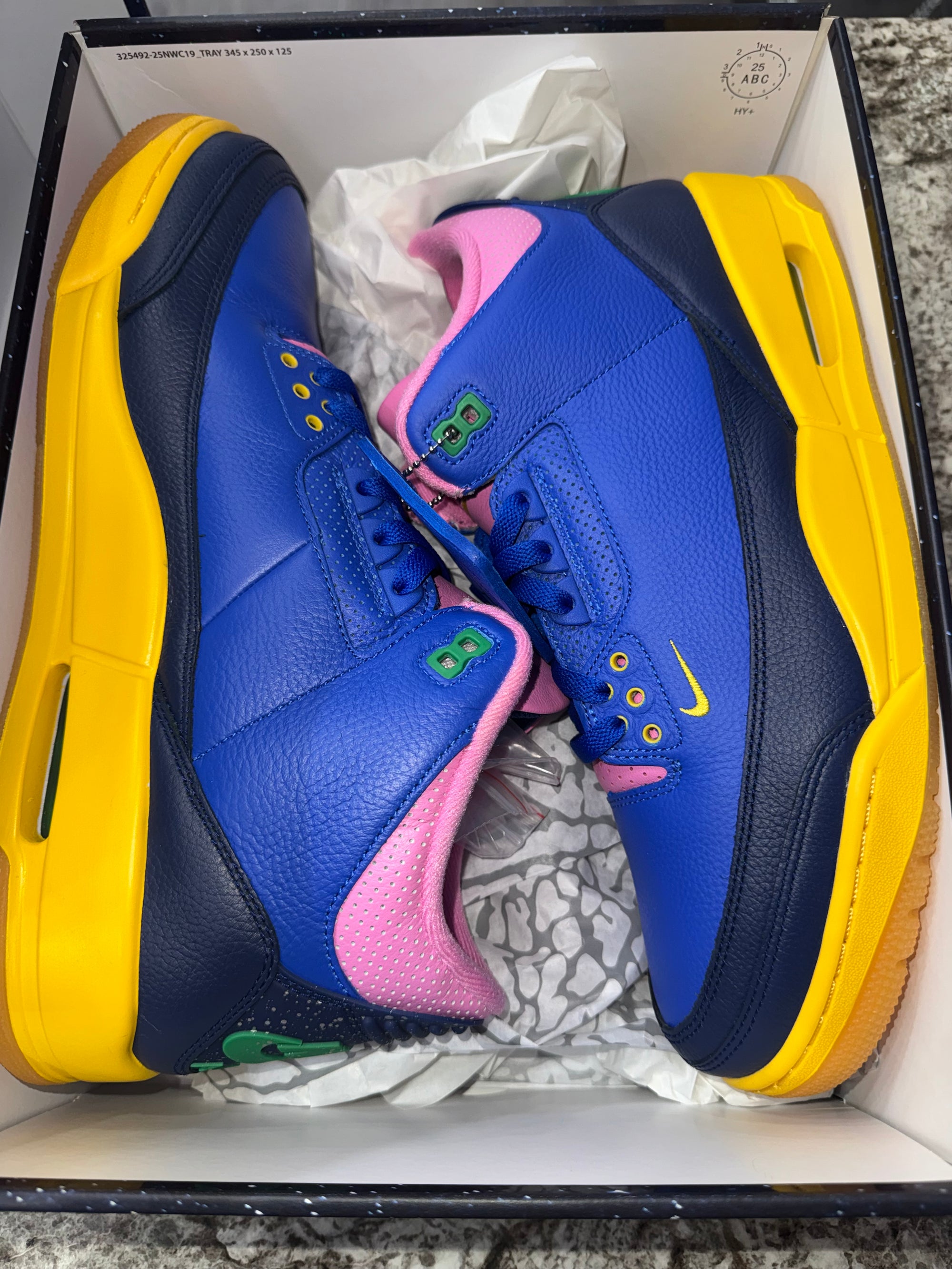 Jordan 3 Retro Brazil