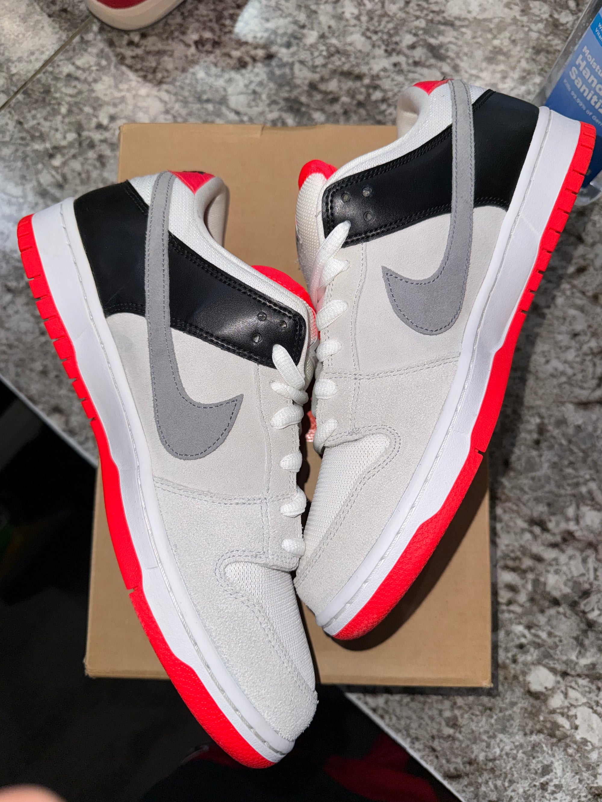 Nike SB Dunk Low Infrared Orange Label
