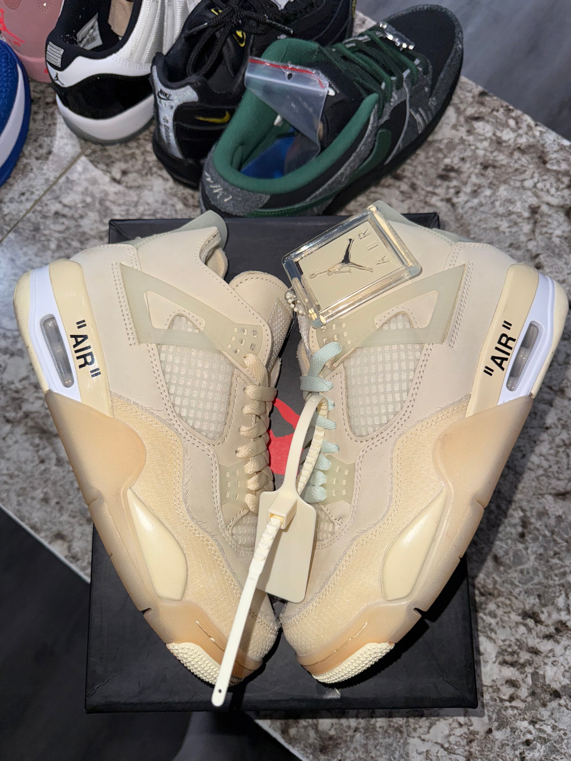 Jordan 4 Retro Off-White Sail (Women's)