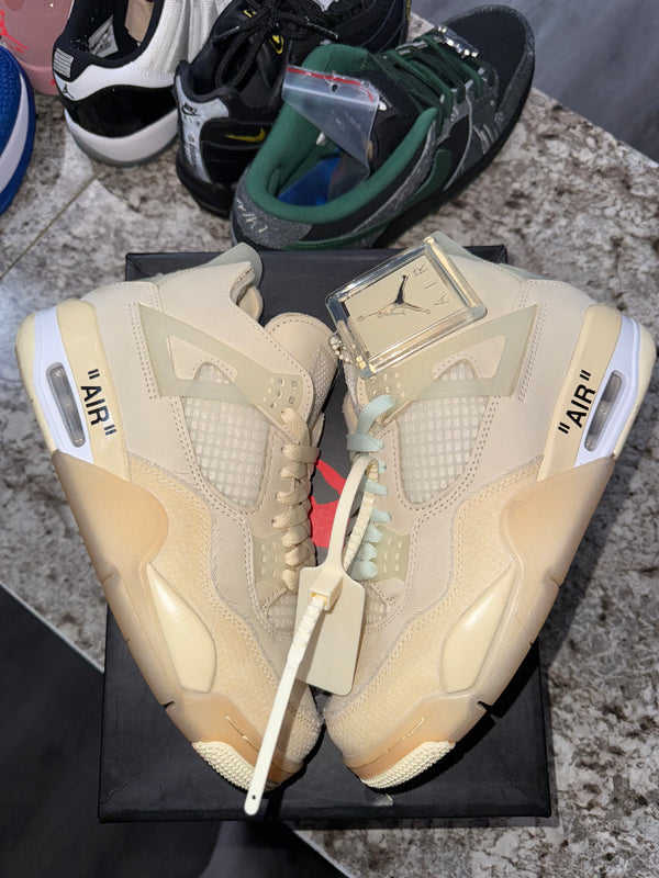 Jordan 4 Retro Off-White Sail (Women's)