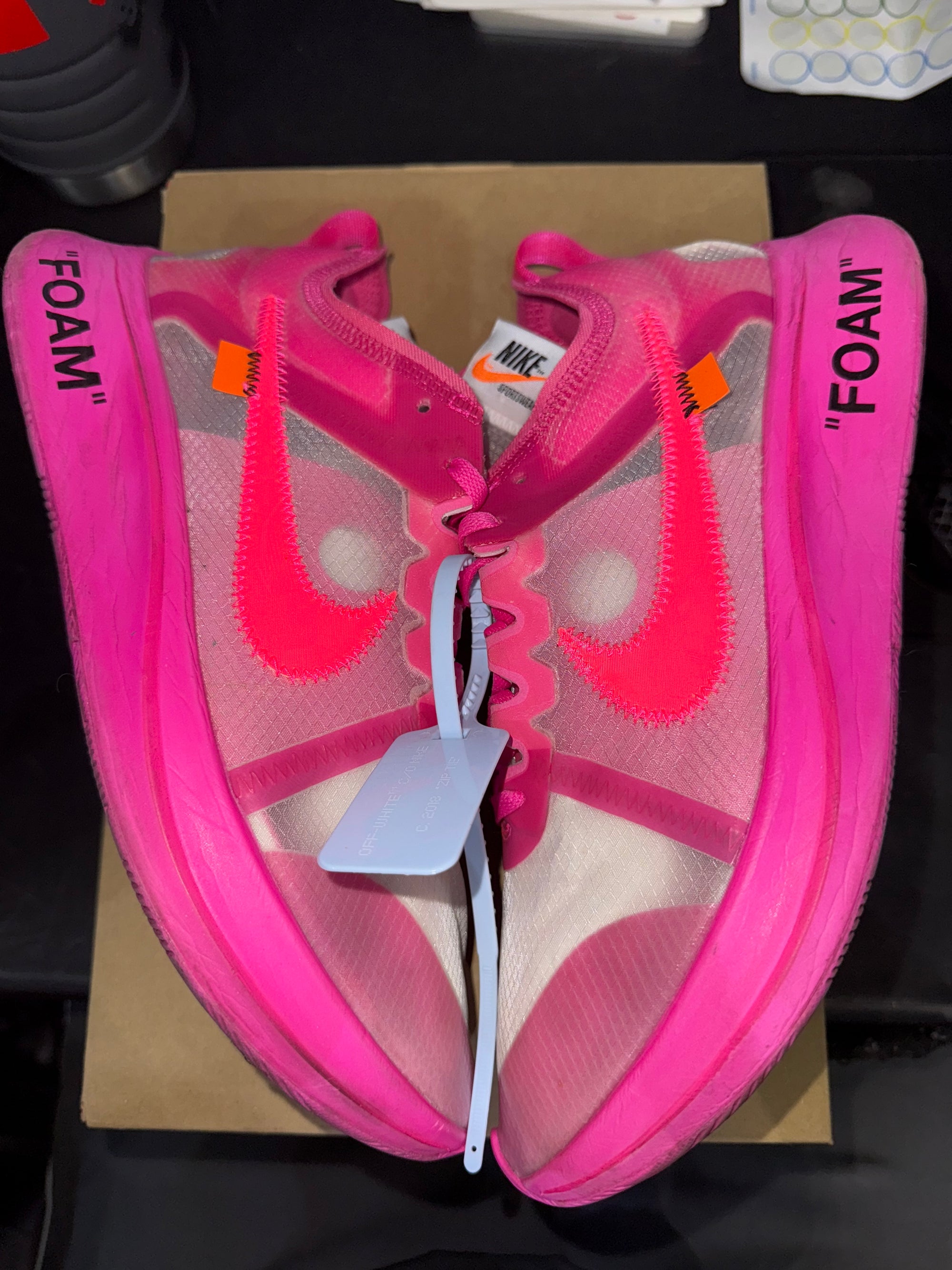 Nike Zoom Fly Off-White Pink