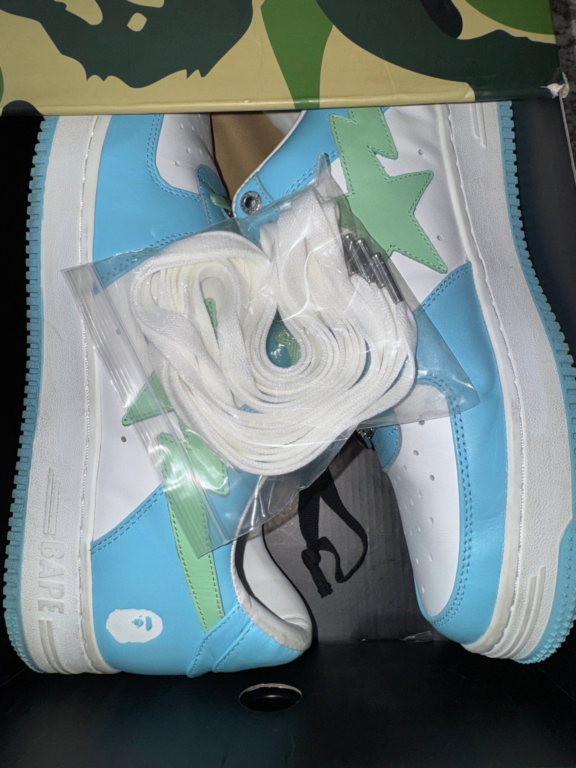 A Bathing Ape Bape Sta Pastel Blue