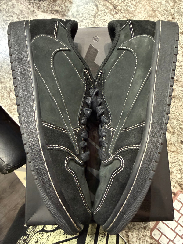 Jordan 1 Retro Low OG SP Travis Scott Black Phantom (DAMAGED BOX)