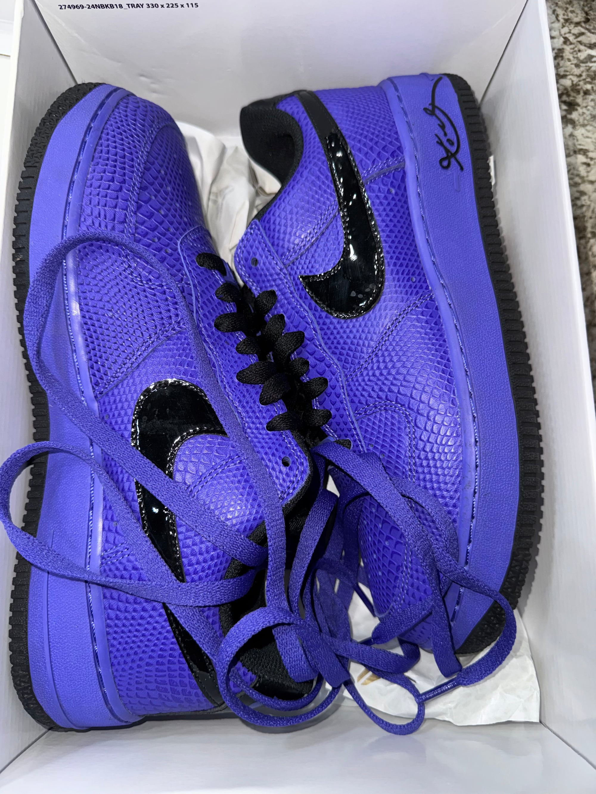 Nike Air Force 1 Low Protro Kobe Bryant x FC Barcelona Persian Violet