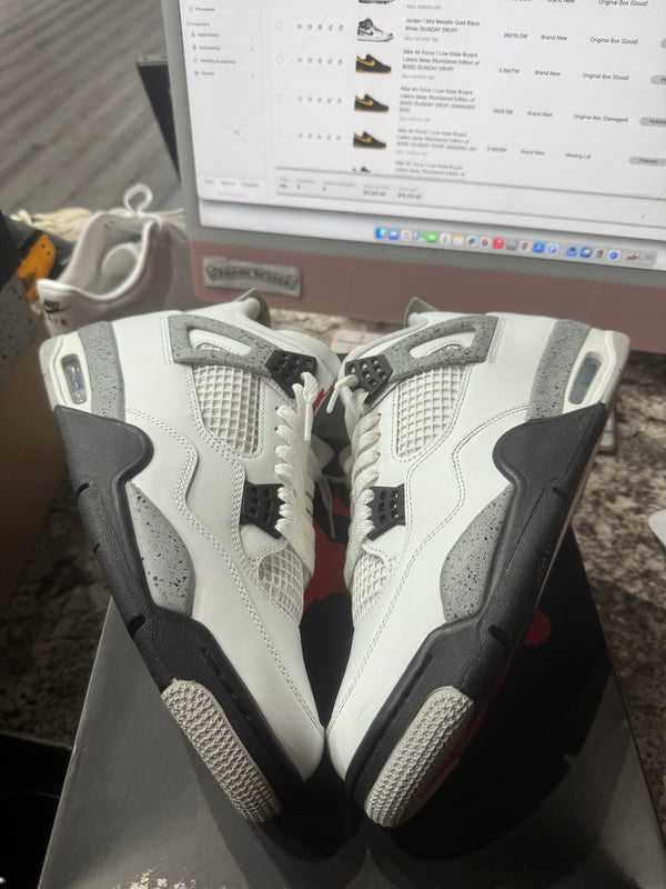Jordan 4 Retro White Cement (2025)