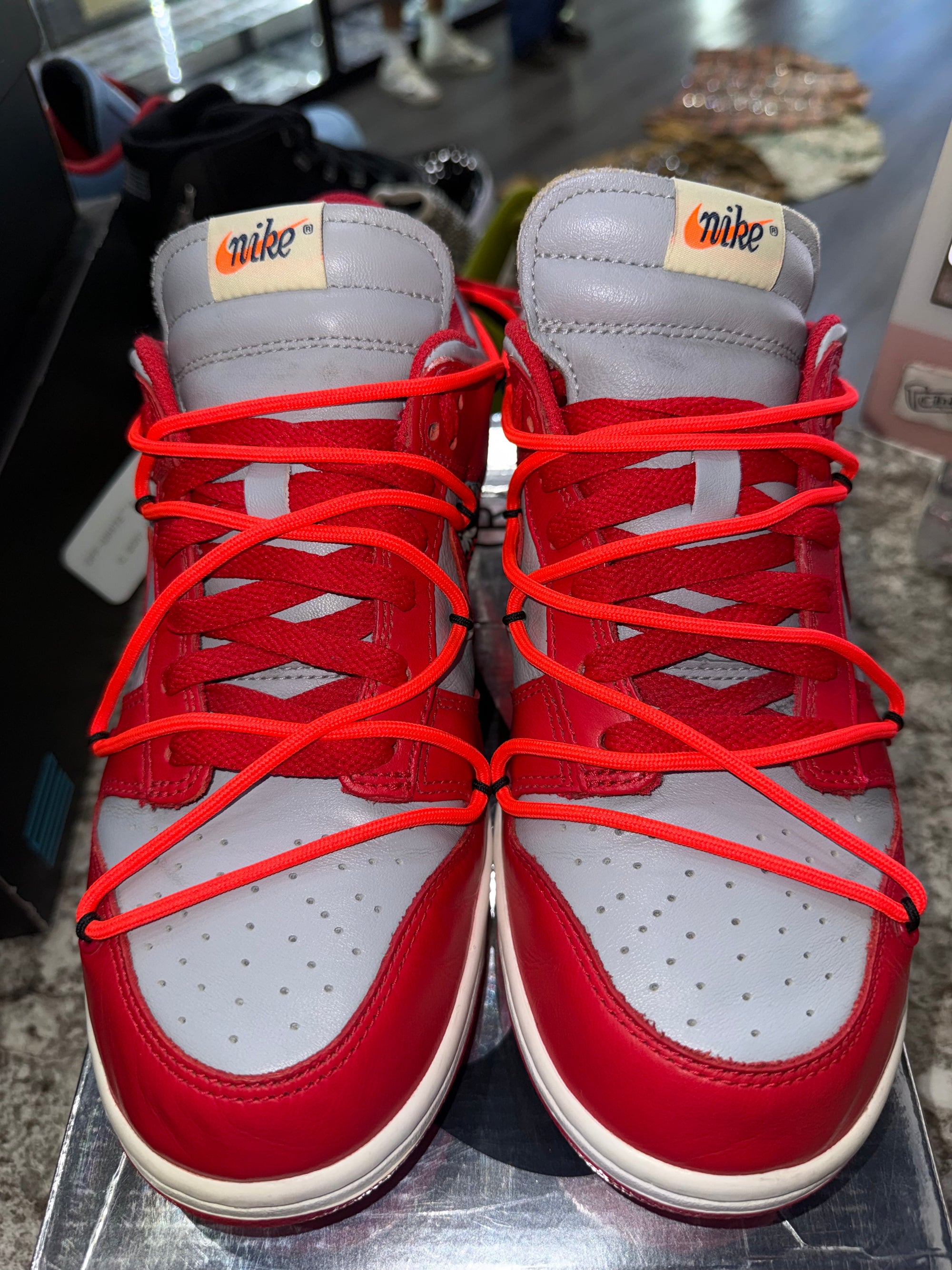 Nike Dunk Low Off-White University Red