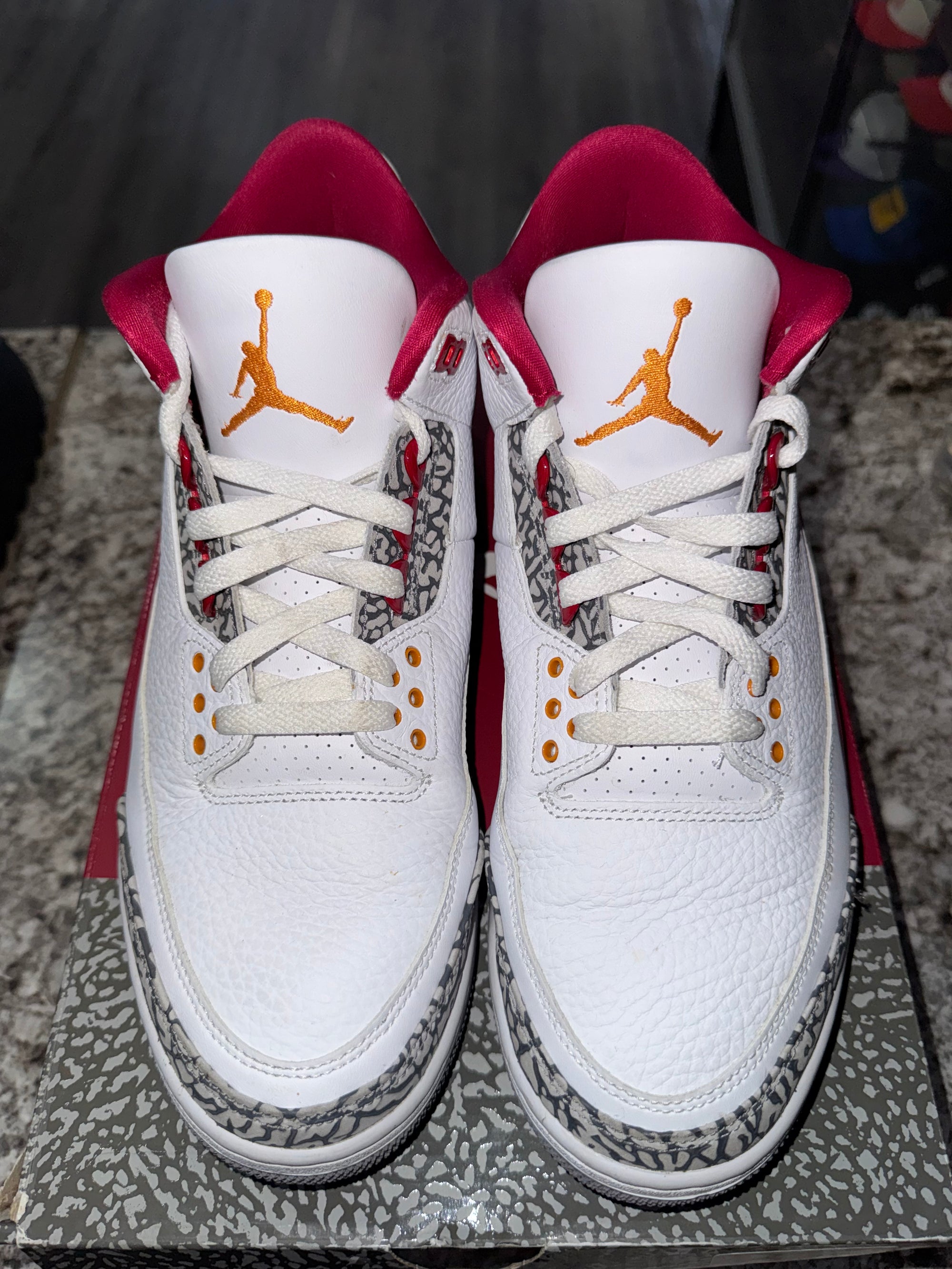 Jordan 3 Retro Cardinal Red
