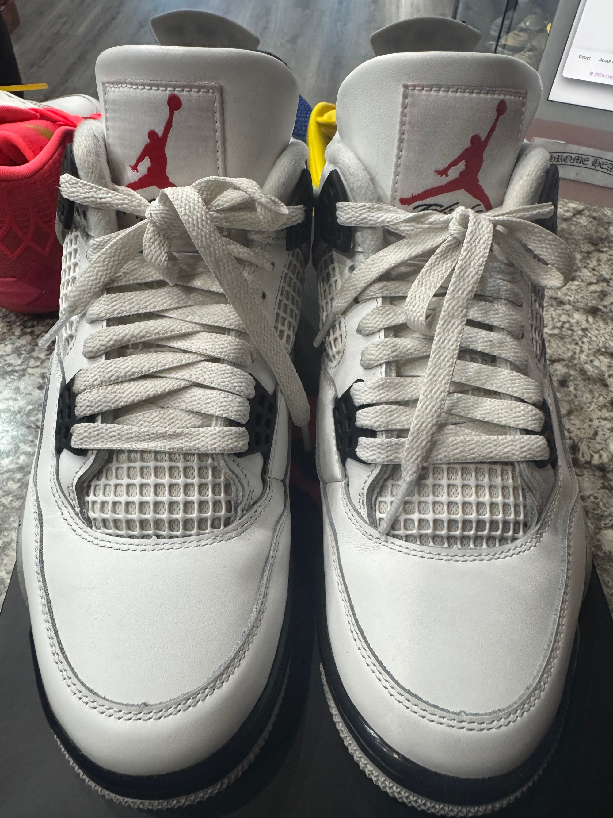 Jordan 4 Retro White Cement (2025)